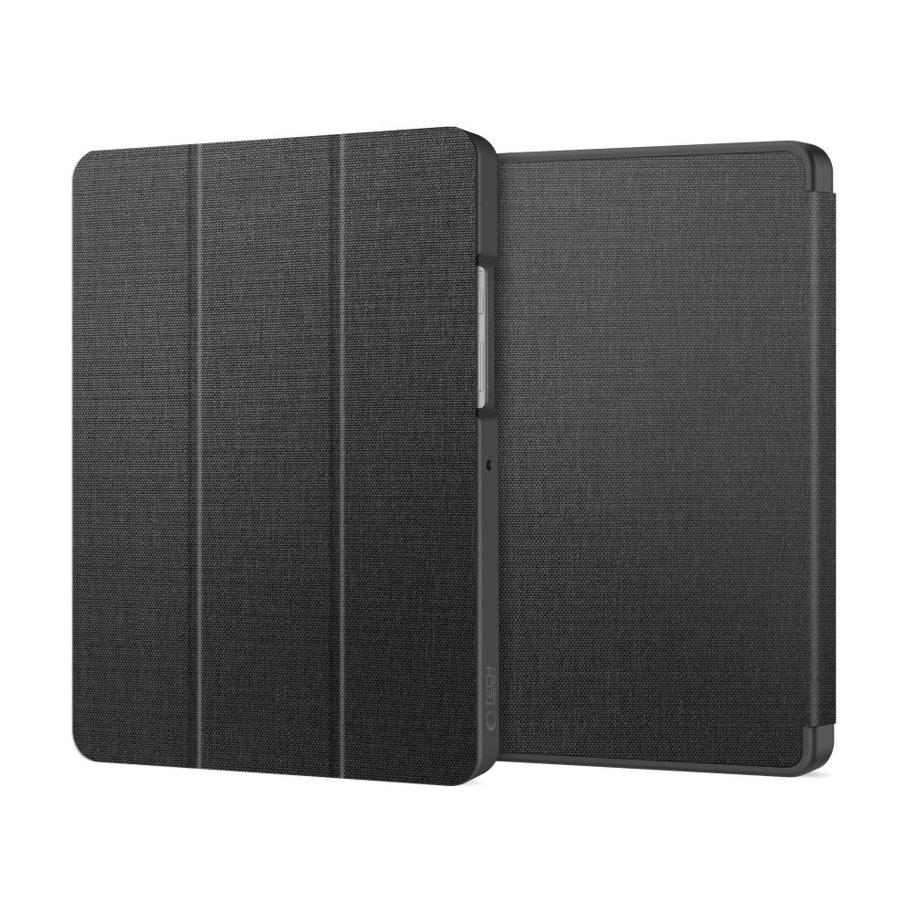 Samsung Galaxy Tab A11 / A9 Tech-Protect SC Pen Canvas Flip Cover m. Stylus Holder - Grå