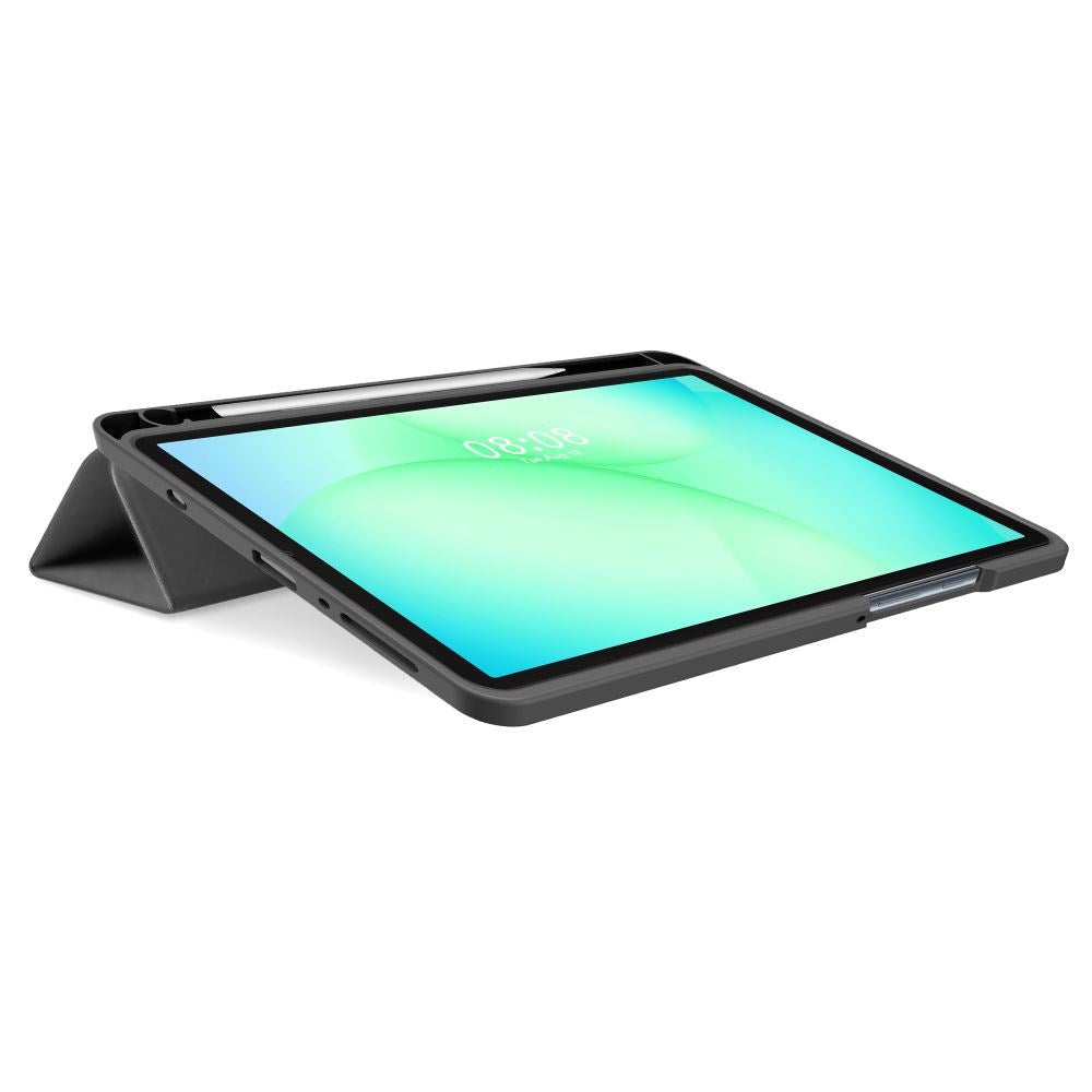 Samsung Galaxy Tab A11 / A9 Tech-Protect SC Pen Canvas Flip Cover m. Stylus Holder - Grå