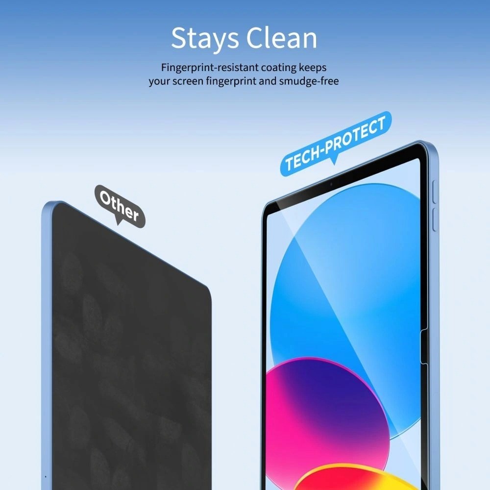 iPad Pro 11" (2025 / 2024) Tech-Protect Hærdet Skærmbeskyttelsesglas - 2 stk - Gennemsigtig