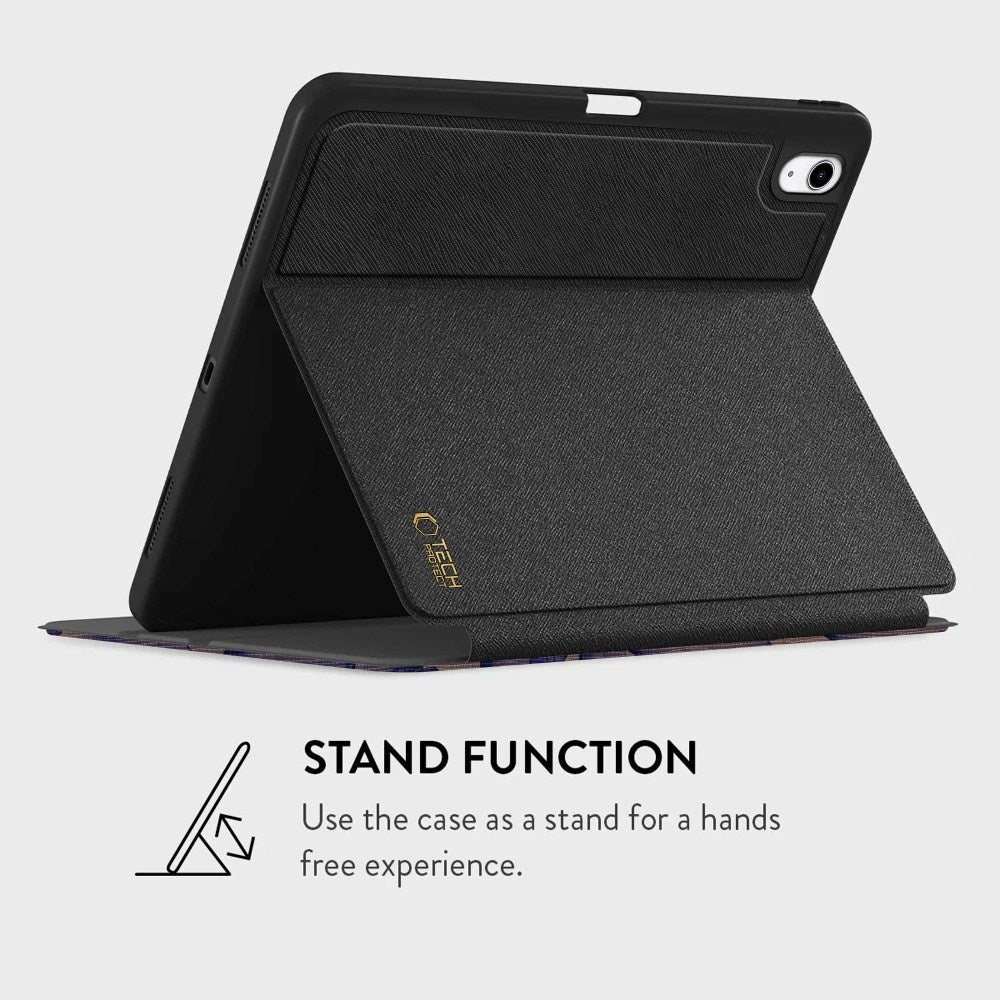 iPad 10.9" (2024 / 2022) / 11" (2025) Tech-Protect Lamano Flip Cover - Velvet Night