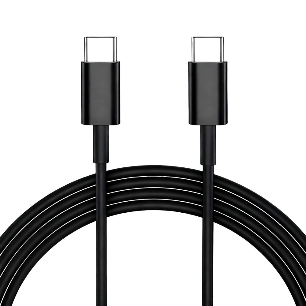 Tech-Protect 45W GaN Vægoplader m. 1 x USB-A / 1 x USB-C / 1 x USB-C til USB-C Kabel - Sort