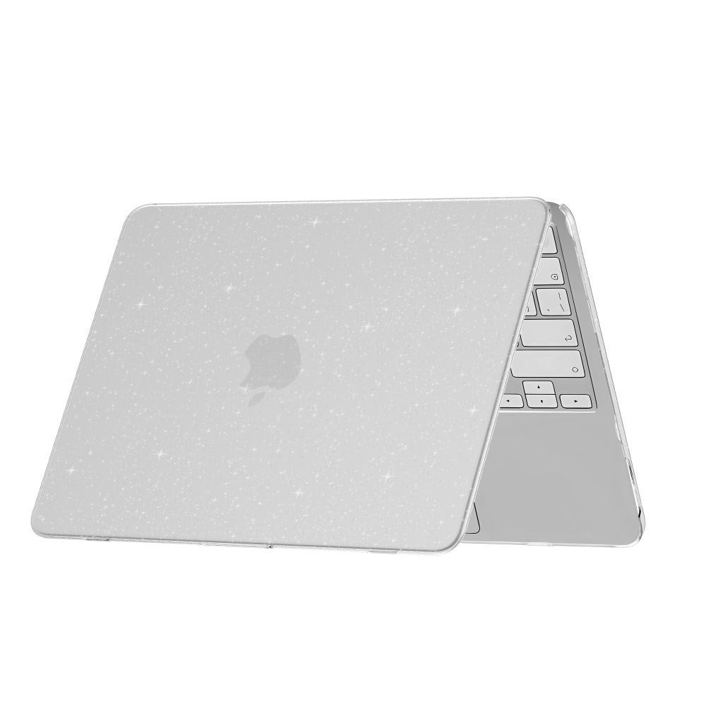 MacBook Neo 13 A18 Pro (2026) Tech-Protect Smartshell Cover - Glitter Clear