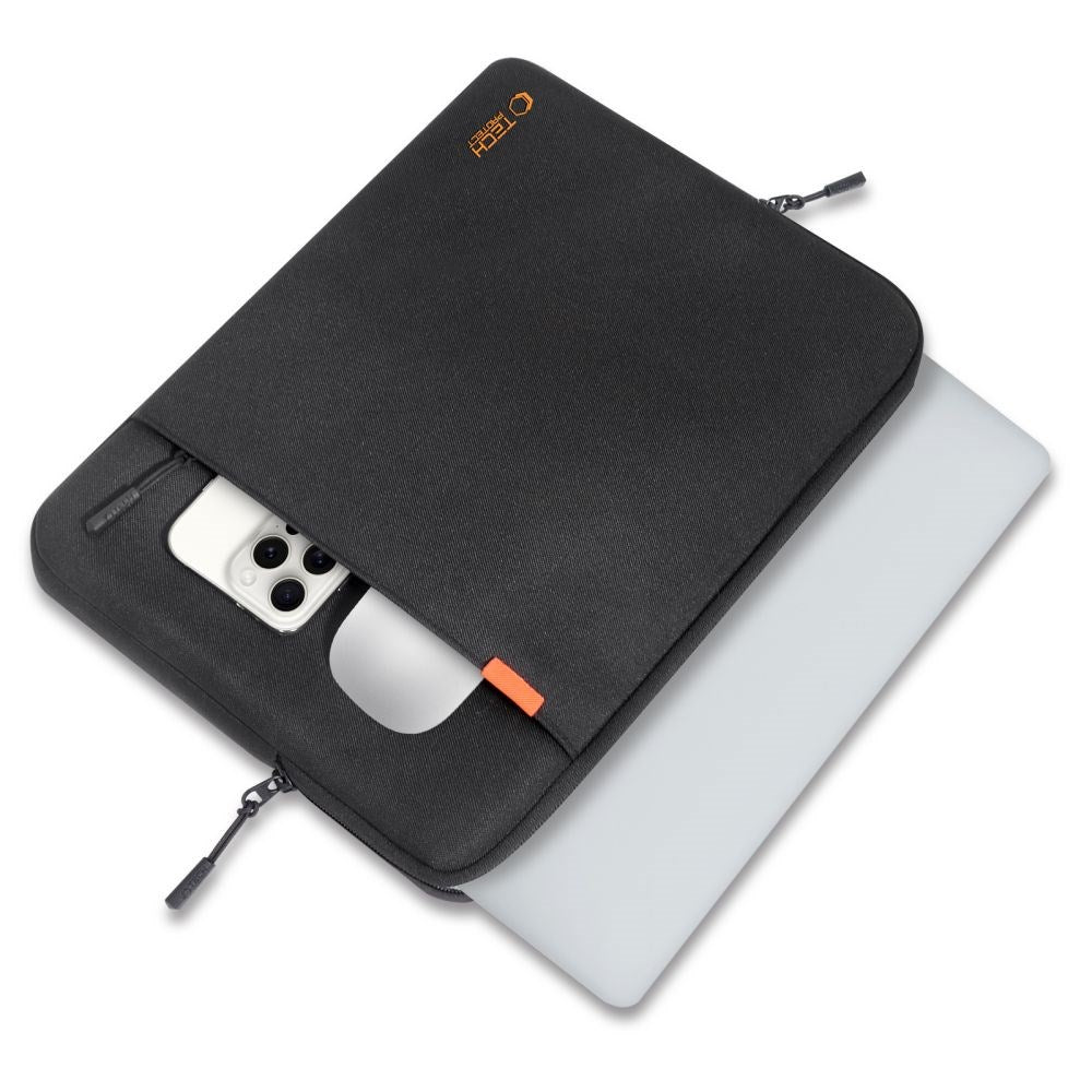 Tech-Protect Defender Laptop Sleeve 13-14" - Sort
