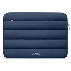 Tech-Protect Fluffy MacBook / Laptop 15-16" (27 x 38cm) Sleeve m. Ekstra Lynlåslomme - Mørkeblå