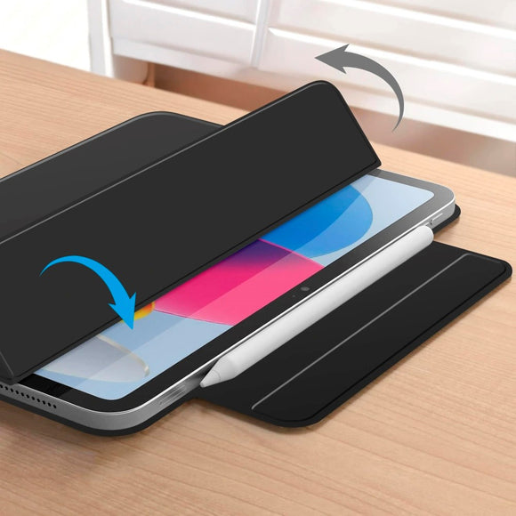 iPad 11" (2025) / 10.9" (2024 / 2022) Tech-Protect SmartCase Magnetisk Flip Cover - Sort