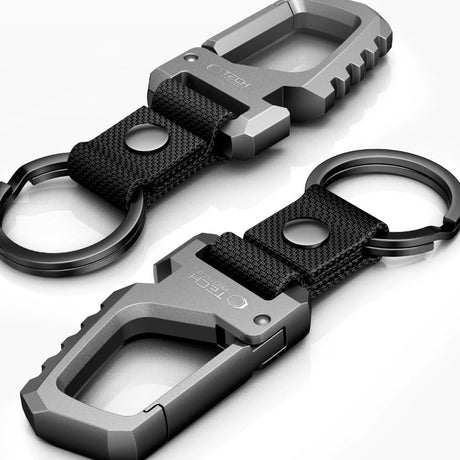 Tech-Protect SlideLock Karabinnøglering - Sort