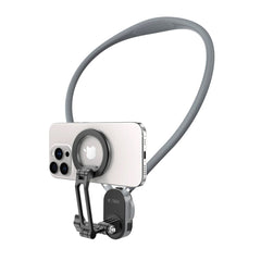 Tech-Protect Magnetisk Halsholder til Mobil / GoPro Kamera / DJI Kamera - MagSafe Kompatibel - Grå