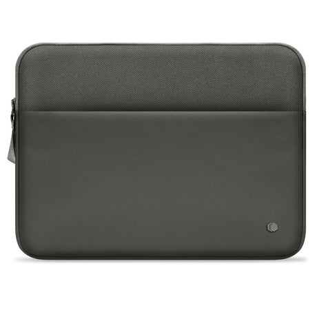 Tech-Protect MacBook / Laptop 15-16" Sleeve m. Foret Inderside & Lomme - Mørkegrøn