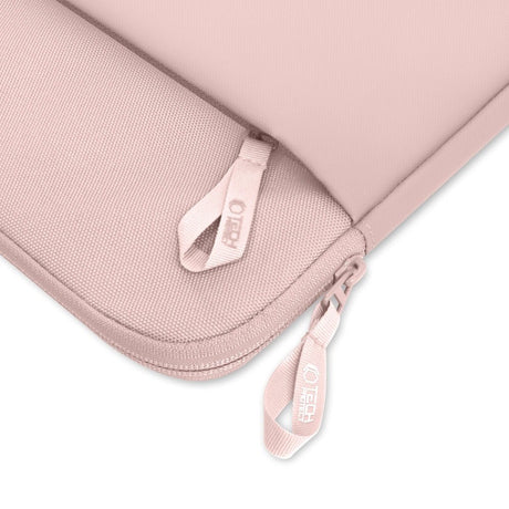 Tech-Protect MacBook / Laptop 15-16" Sleeve m. Foret Inderside & Lomme - Lyserød