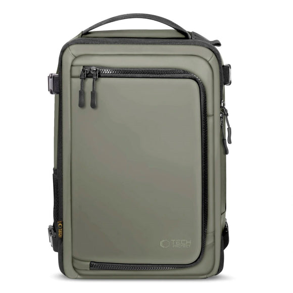 Tech-Protect Defender S50 Rejsetaske - 20L / 40 x 20 x 25 cm - Grøn