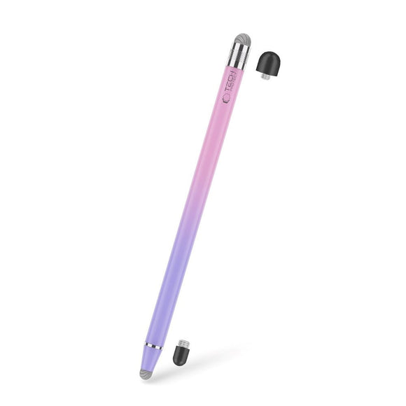 Tech-Protect USP100 Stylus Pen - Lyserød/Lilla