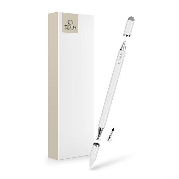 Tech-Protect USP200 Stylus Pen - Hvid
