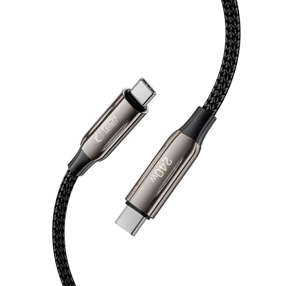 Tech-Protect Ultraboost UB10T PD 240W USB-C til USB-C Kabel 1m - Sort