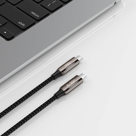 Tech-Protect Ultraboost UB10T PD 240W USB-C til USB-C Kabel 2m - Sort