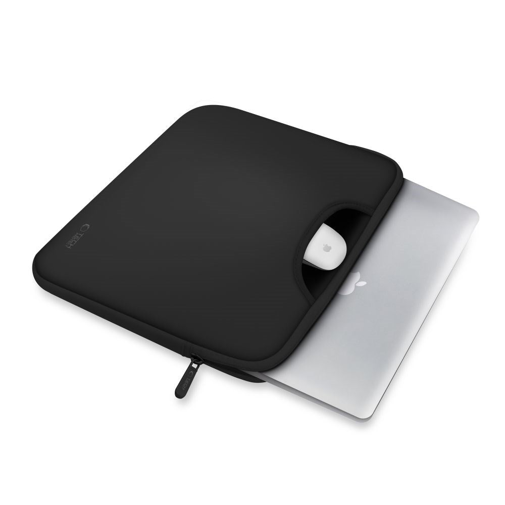 Tech-Protect Neopren Laptop Taske 13-14" - Sort
