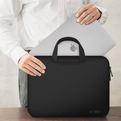 Tech-Protect Neopren Laptop Taske 15-16" - Sort