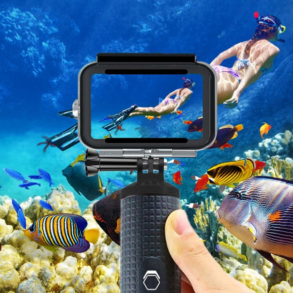 Tech-Protect GA200 Vandtæt Case GoPro Hero 9 / 10 / 11 / 12 / 13 - Gennemsigtig