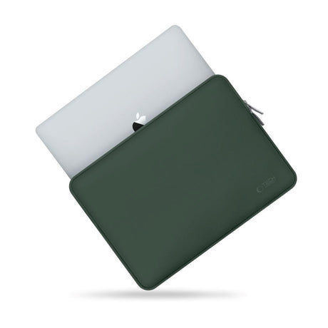 Tech-Protect Neoslim MacBook/Laptop 15-16" Sleeve m. Lille Taske - Grøn