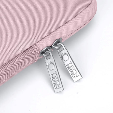Tech-Protect Neoslim MacBook/Laptop 15-16" Sleeve m. Lille Taske - Lyserød