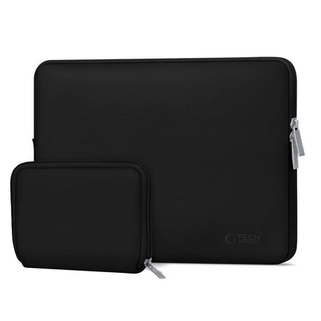 Tech-Protect Neoslim MacBook/Laptop 13-14" Sleeve m. Lille Taske - Sort