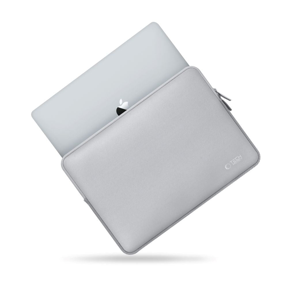 Tech-Protect Neoslim MacBook/Laptop 13-14" Sleeve m. Lille Taske - Grå