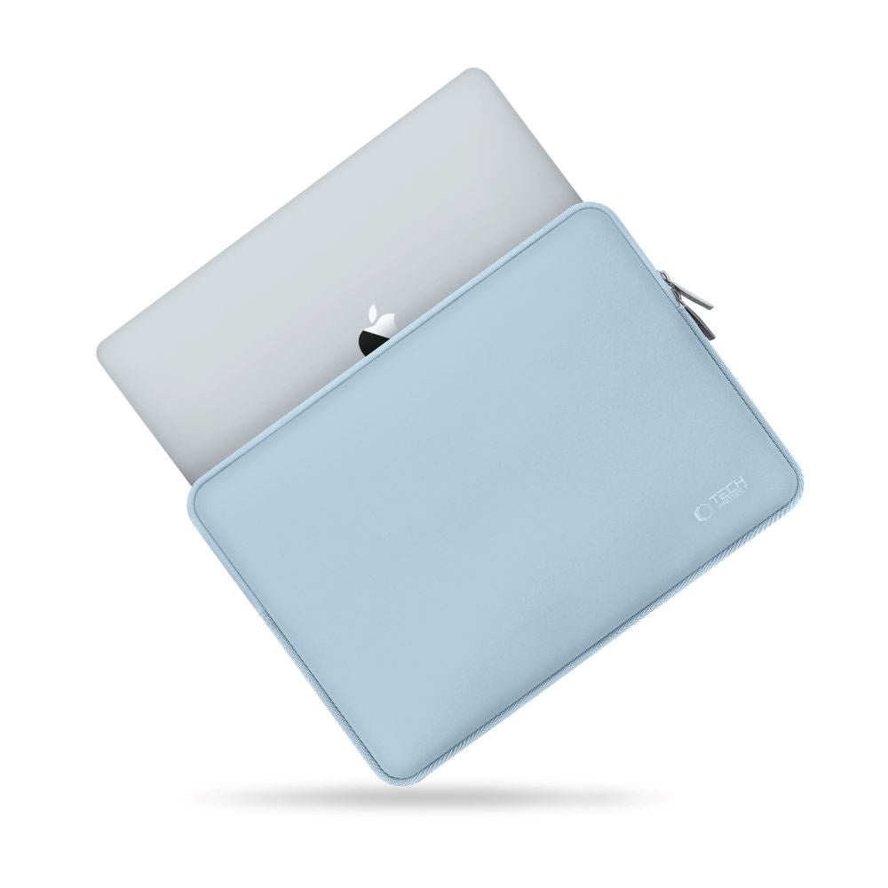 Tech-Protect Neoslim MacBook/Laptop 13-14" Sleeve m. Lille Taske - Blå