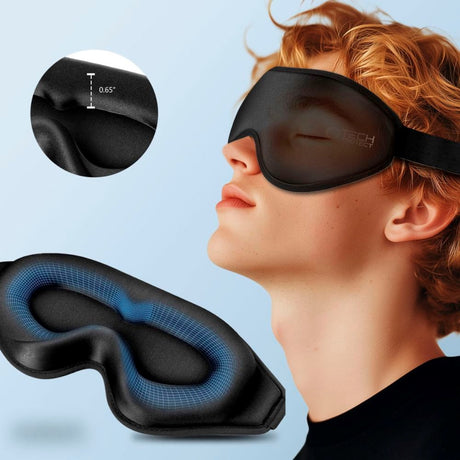 Tech-Protect Sovemaske - Sort