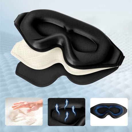 Tech-Protect Sovemaske - Sort