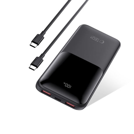 Tech-Protect Powerbank 10000mAh 22.5W - Sort