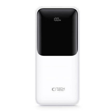 Tech-Protect Powerbank 10000mAh 22.5W - Hvid