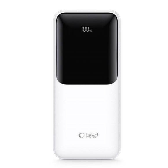 Tech-Protect Powerbank 10000mAh 22.5W - Hvid