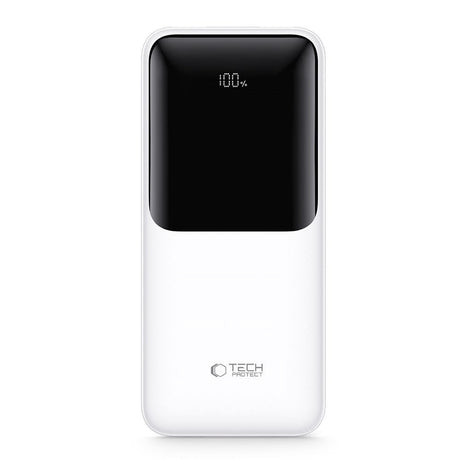 Tech-Protect Powerbank 30000mAh 22.5W - Hvid
