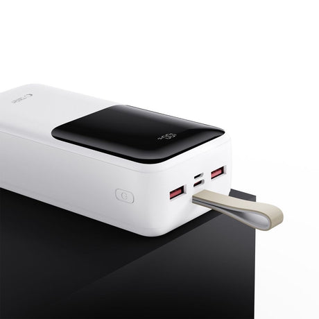 Tech-Protect Powerbank 30000mAh 22.5W - Hvid