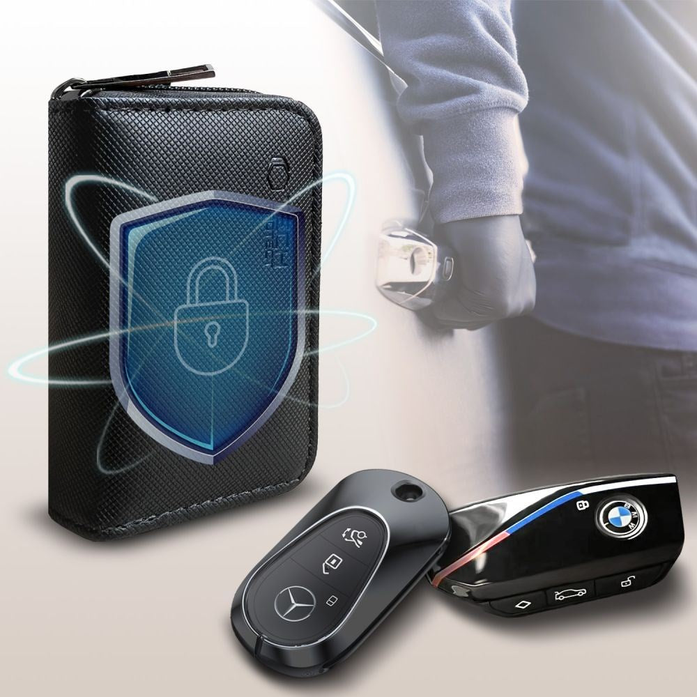 Tech-Protect KLR300 Etui til Bilnøgle m. RFID-Blokering - Sort