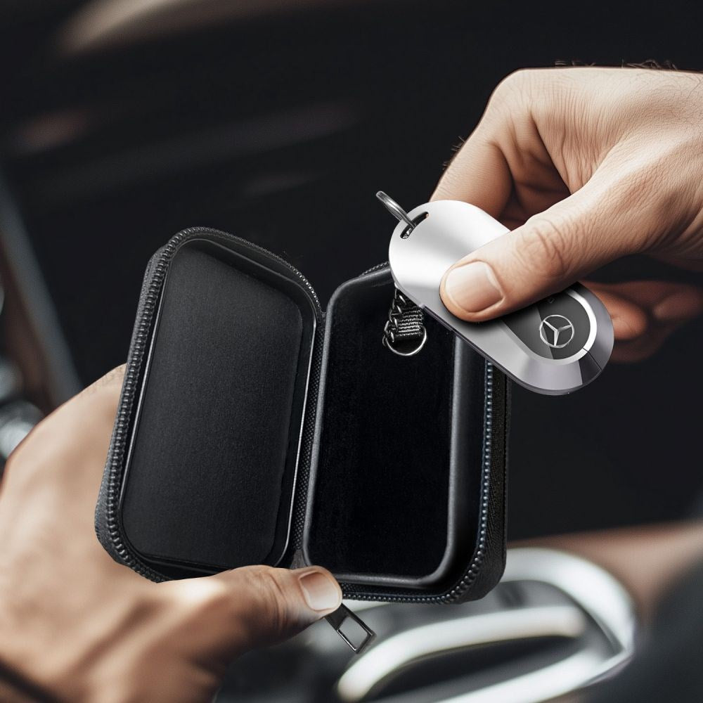 Tech-Protect KLR300 Etui til Bilnøgle m. RFID-Blokering - Sort