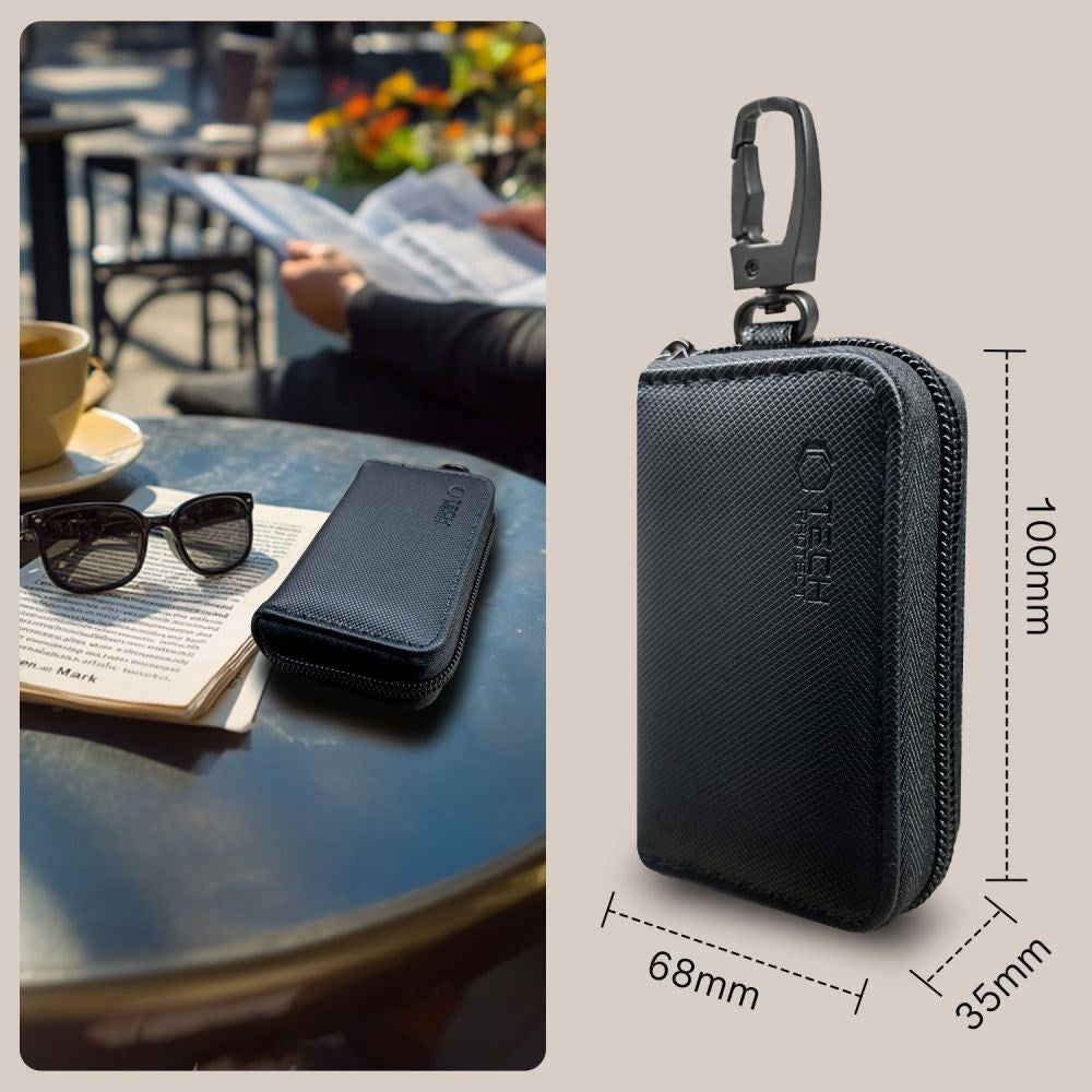 Tech-Protect KLR300 Etui til Bilnøgle m. RFID-Blokering - Sort