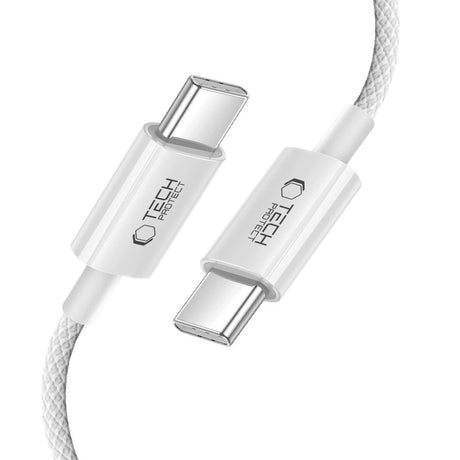 Tech-Protect Ultraboost Lite 60W / 3A USB-C til USB-C Kabel 1m - Grå
