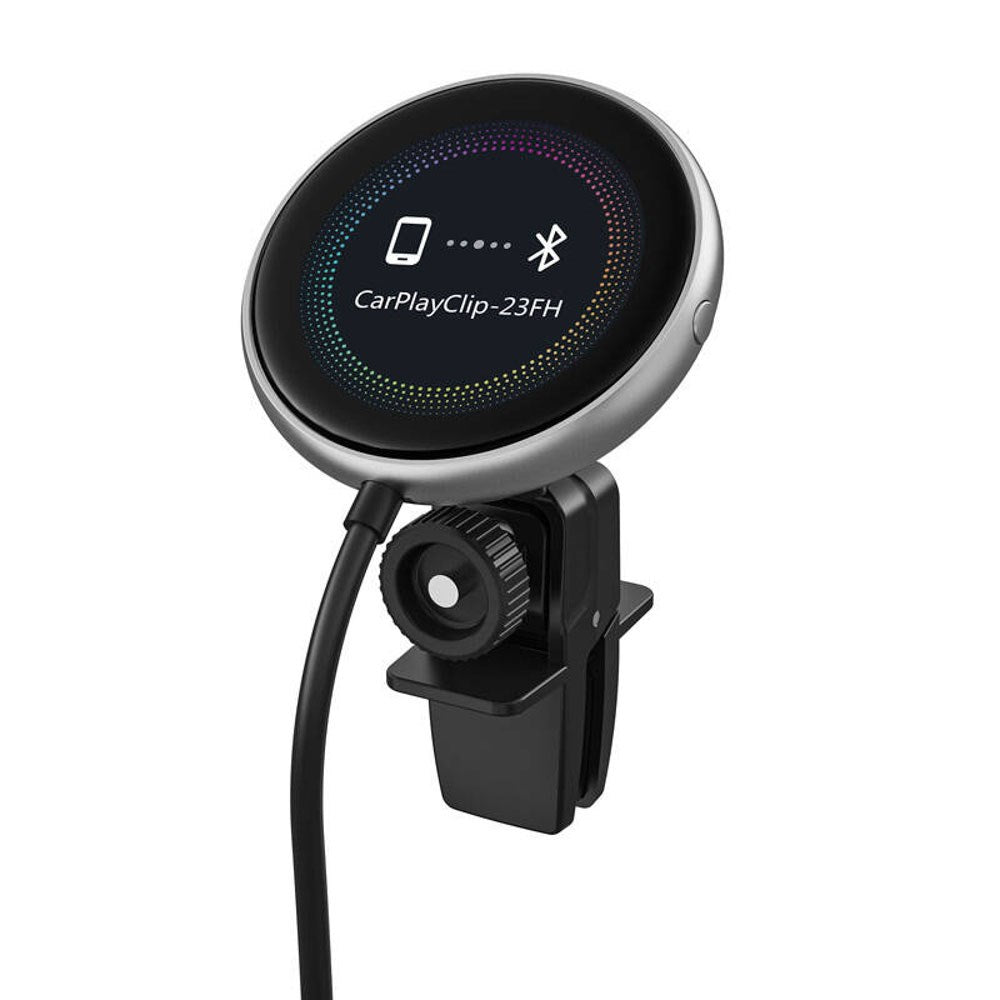 Ottocast CarPlay Clip Adapter m. Diffuser - Sort