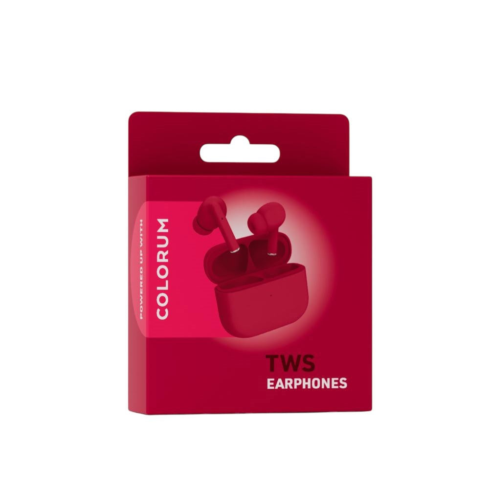 Colorum True Wireless Høretelefoner - Magenta