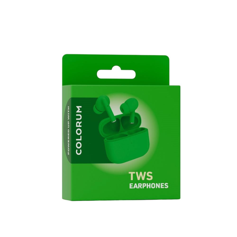 Colorum True Wireless Høretelefoner - Green