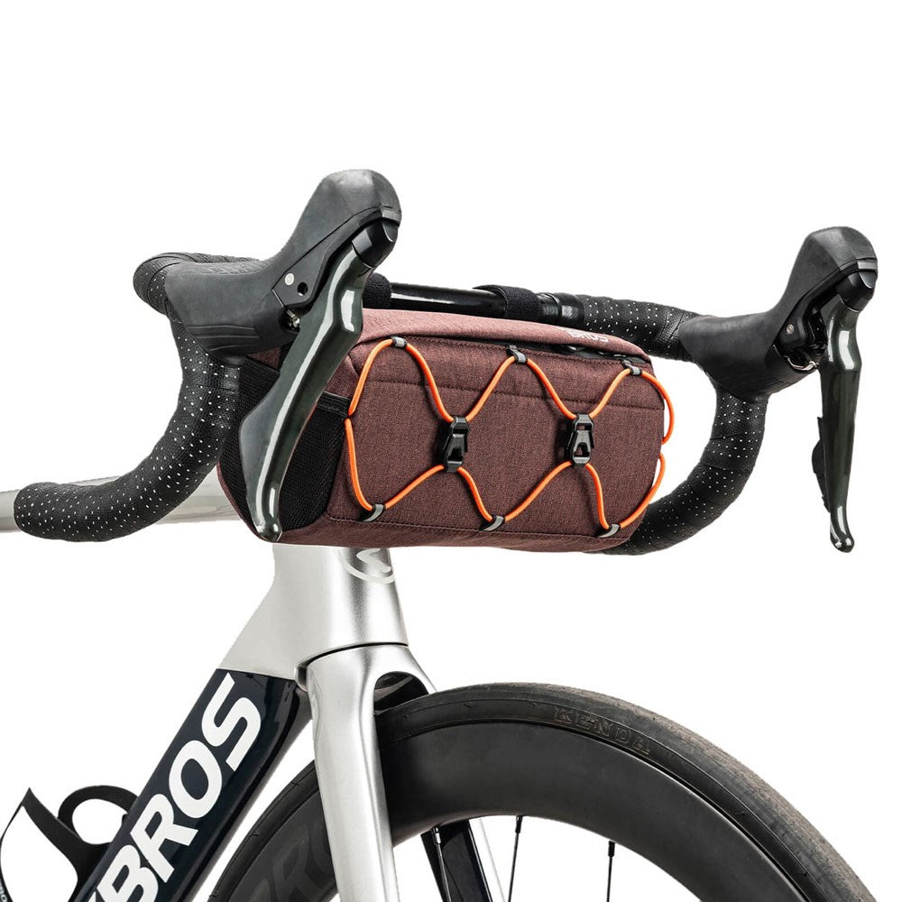 Rockbros Cykeltaske til Cykelstyr - 2.2L - Brun