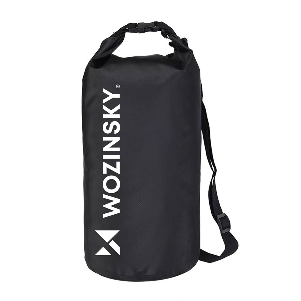 Wozinsky Vandtæt Taske m. Strop - 10L - Sort