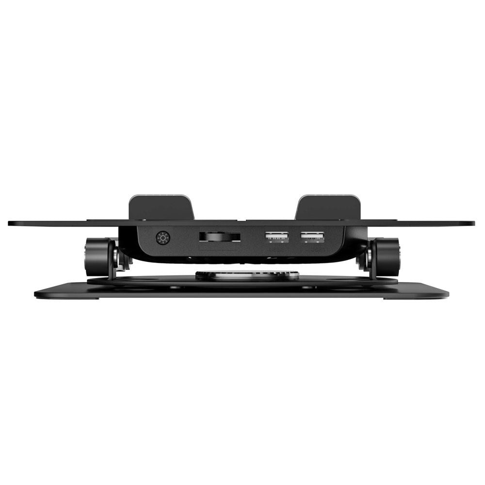 Wozinsky CoolBase Laptop- / Tabletstander m. RGB-Lys & Nedkøling - Sort