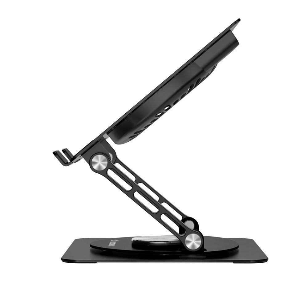 Wozinsky CoolBase Laptop- / Tabletstander m. RGB-Lys & Nedkøling - Sort