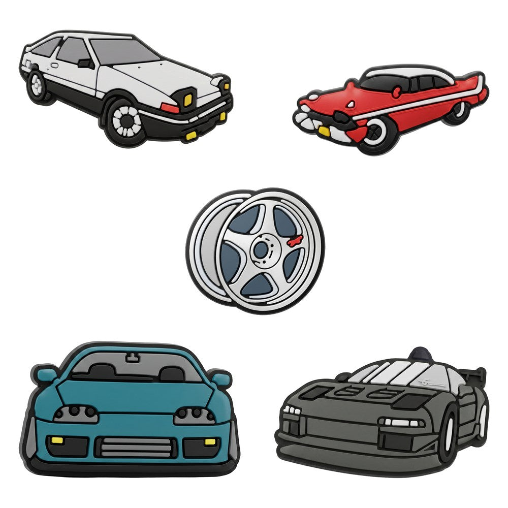 TFO 3D Klistermærker - 5 stk - Fast cars