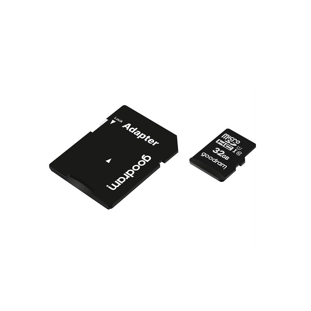 GoodRam 32GB Micro SDHC Hukommelseskort - Sort