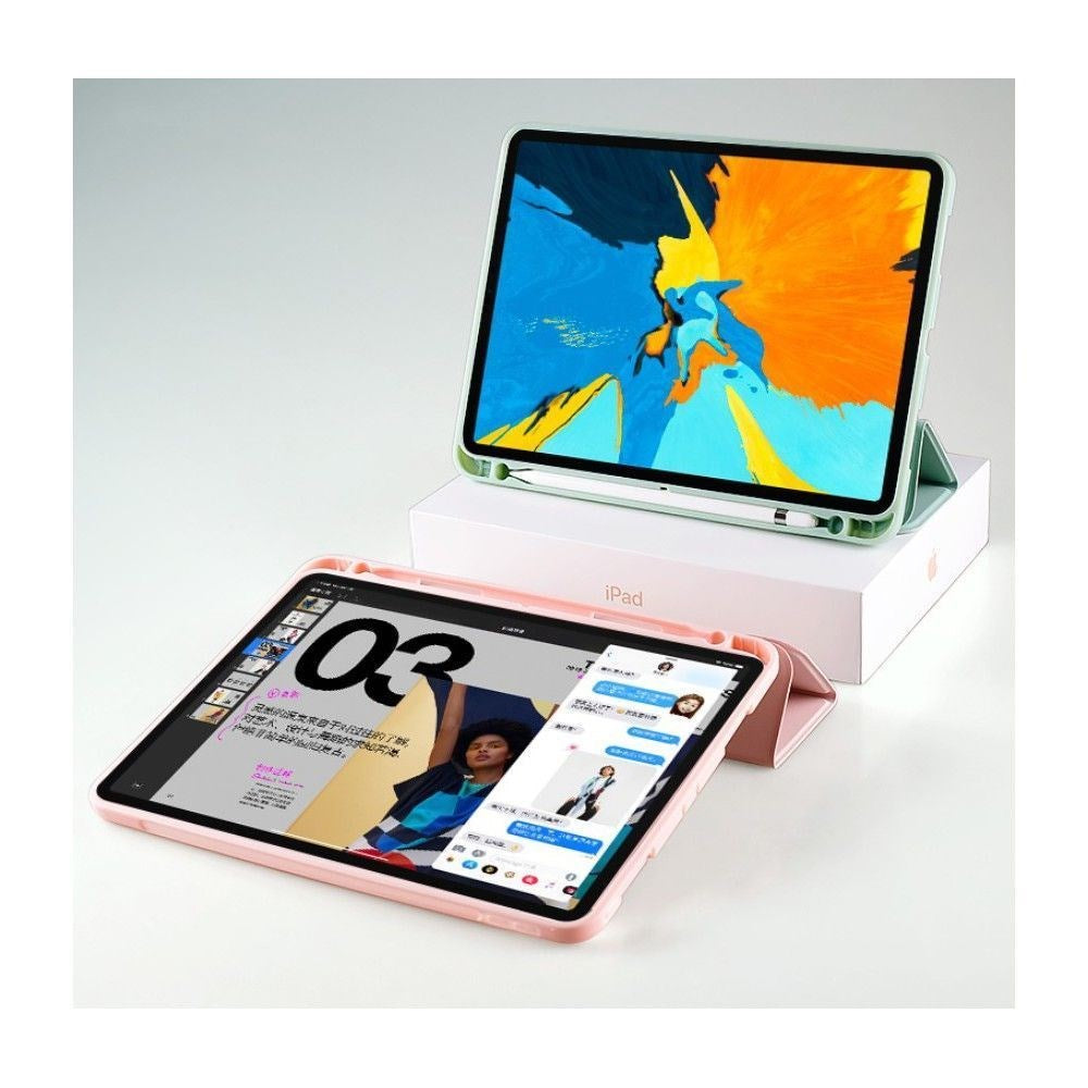 iPad 10.2" (2021 / 2020 / 2019) Tech-Protect SC Cover m. Apple Pencil Holder - Sort