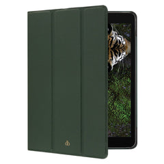 iPad 11" (2025) / iPad 10.9" (2024/2022) dbramante1928 Milan Ægte Læder Cover - Grøn