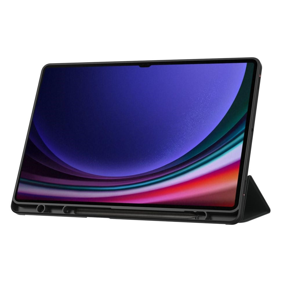Samsung Galaxy Tab S9 FE+ (Plus) Tech-Protect Smartcase Cover m. Pen Holder - Sort