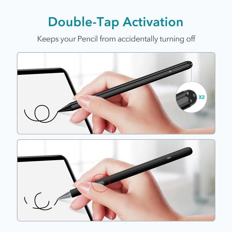 ESR Digital Stylus Pen Til iPad - Sort